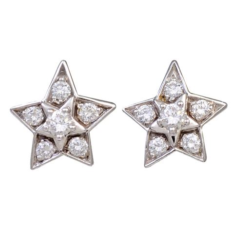 chanel star earrings 2020|chanel ring earrings.